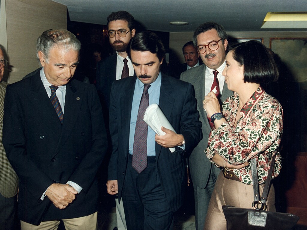 José María Aznar en el Club de Encuentro